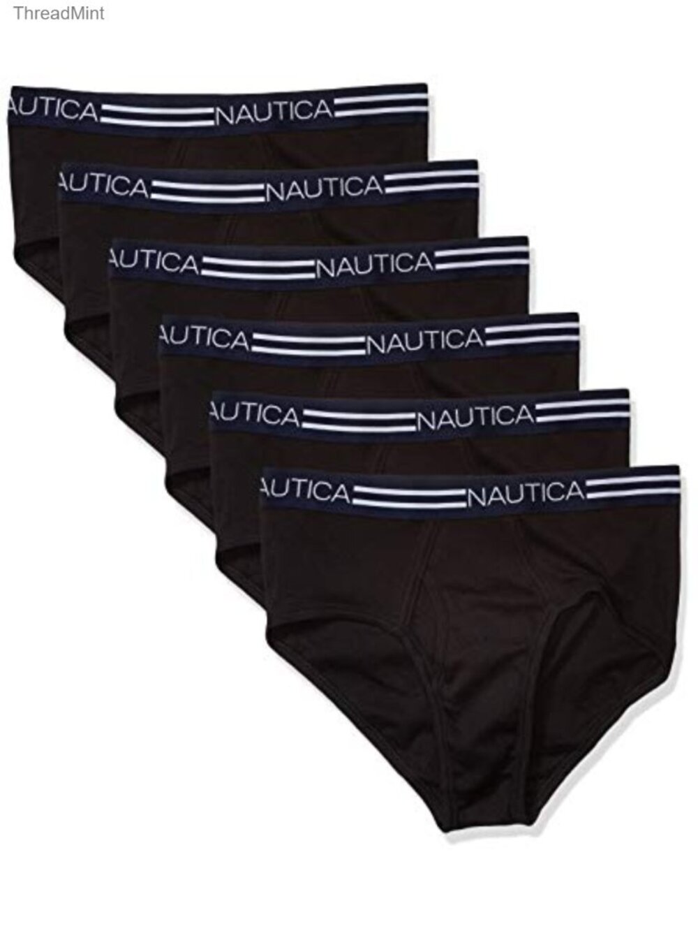 Men's 6 Pack Classic Cotton Fly Front Briefs Underwear